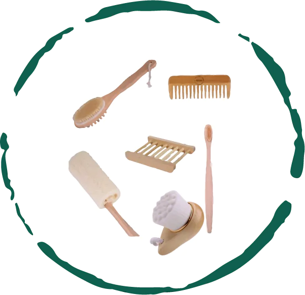 Zero-Waste Bath Accessories Bundle 868TechClub