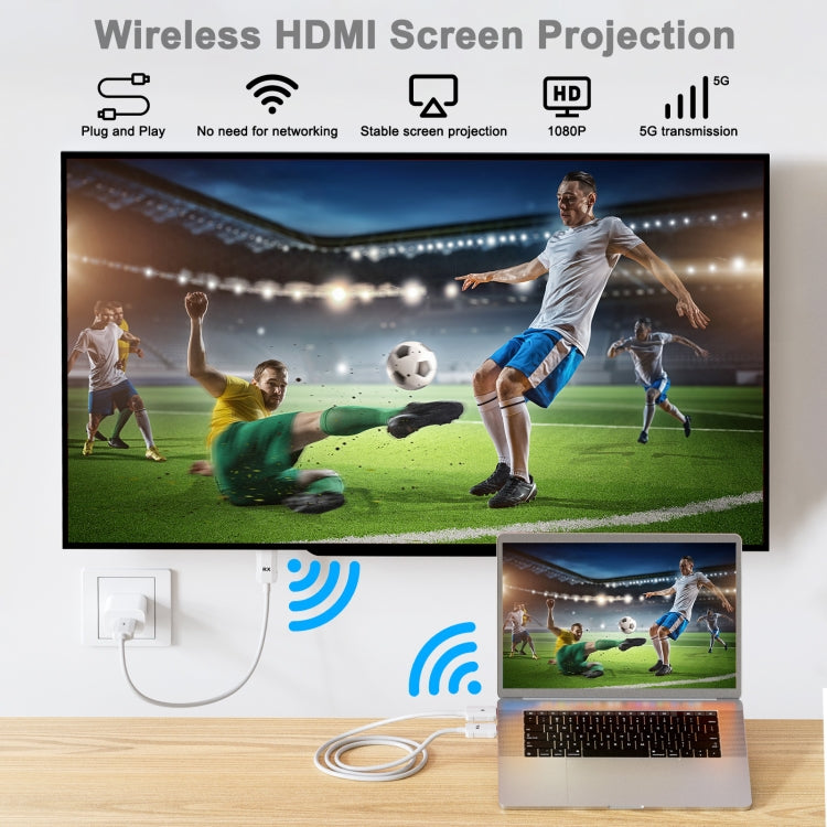 4 in 1 HDMI Transmitter Wireless Screen Sharer Set TechClub868