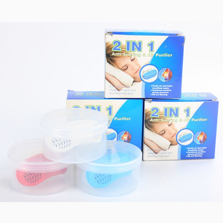 2 in 1 ABS Silicone Anti Snoring Air Purifier TechClub868