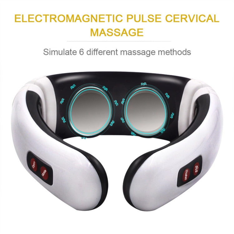 Household Electric Pulse Shock Neck Massager Intelligent Body Massager, Plug-in TechClub868