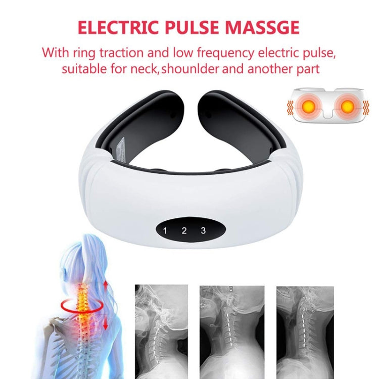 Household Electric Pulse Shock Neck Massager Intelligent Body Massager, Plug-in TechClub868