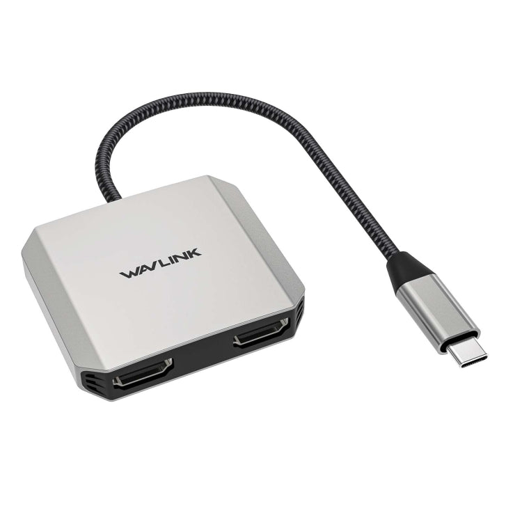 WAVLINK WL-UHP510Pro 4K/60Hz Video Converter USB-C Male to Dual HDMI Female Adapter WAVLINK