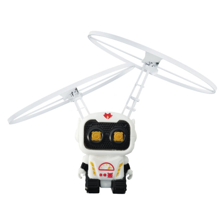 Induction Steel Man Aircraft Gyro Robot Luminous Toy For Children TechClub868