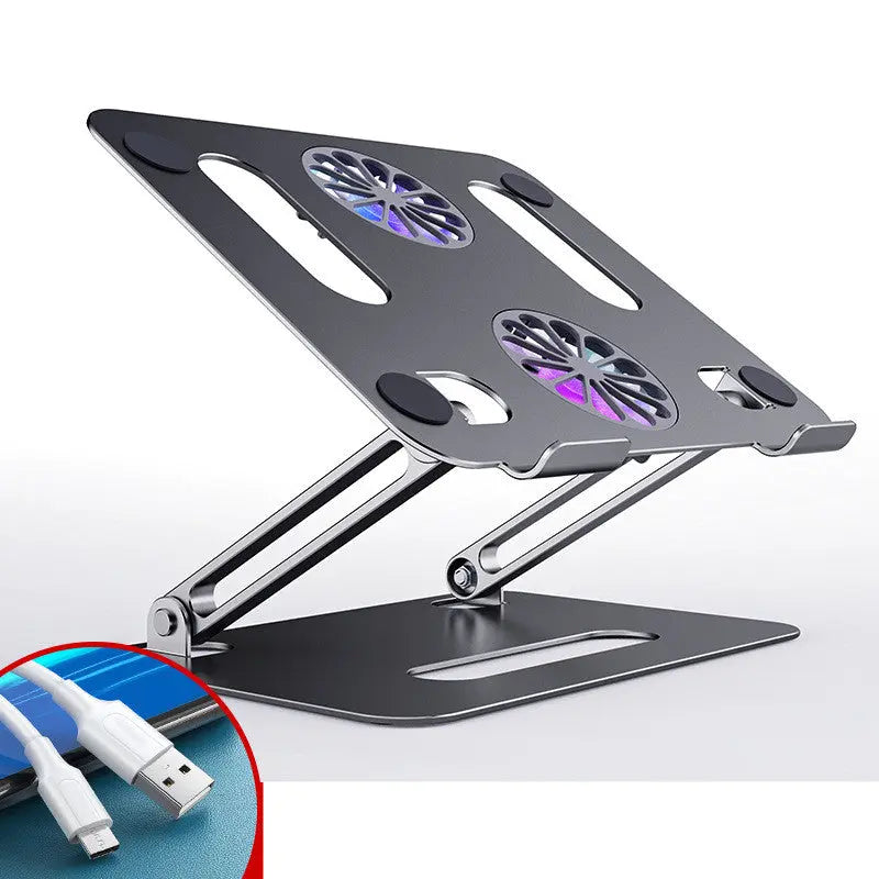 Laptop Stand Desktop Aluminum Alloy Foldable - TechClub868