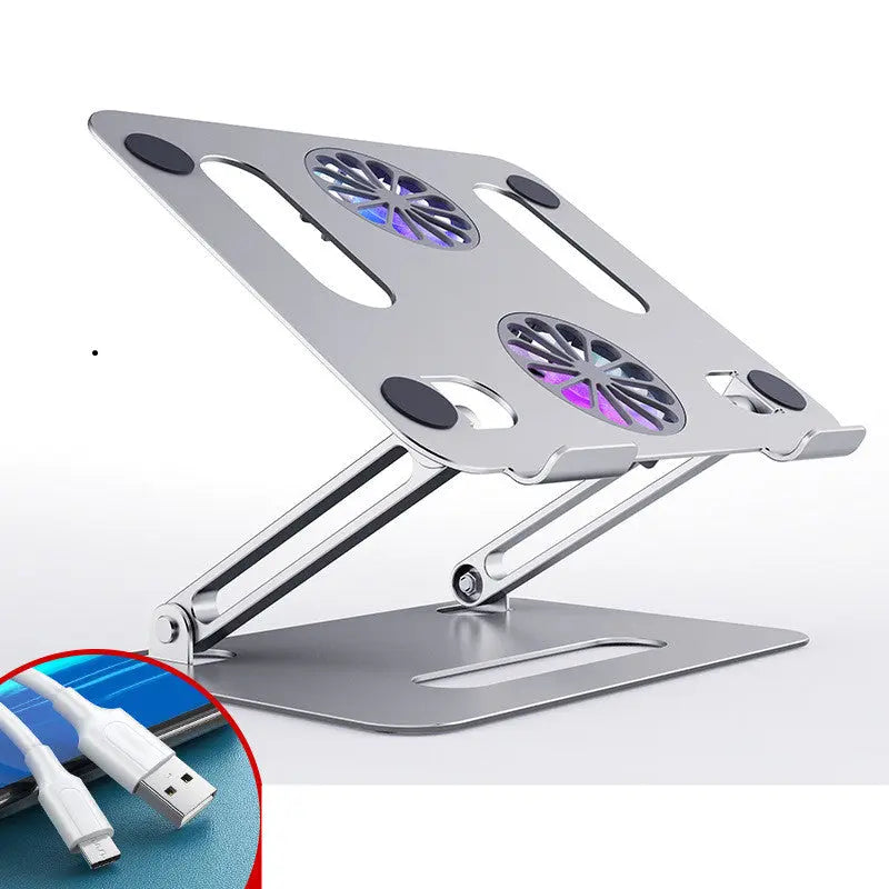 Laptop Stand Desktop Aluminum Alloy Foldable - TechClub868