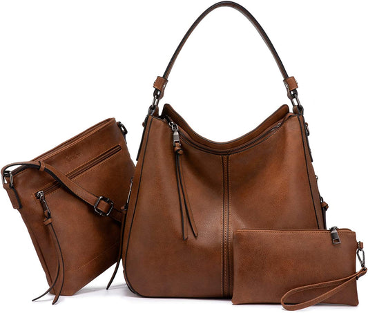 Hobo Handbags Bags Purses for Women Leather Purses and Handbags Pocketbooks Large Crossbody Shoulder Tote Bags
