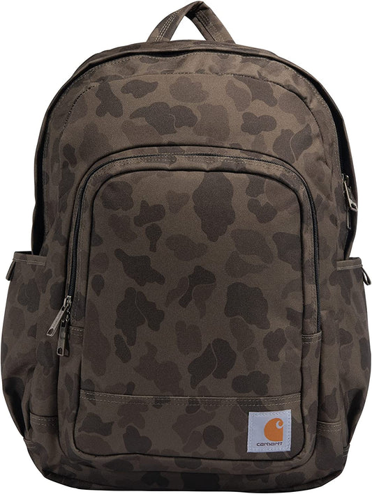 25L Classic Backpack, Durable Water-Resistant Pack with Laptop Sleeve, Duck Camo, One Size